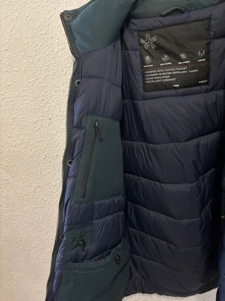 Parka Dualtech verde talla L