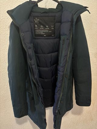 Parka Dualtech verde talla L
