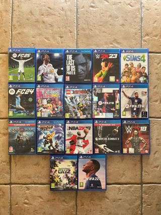 Juegos PS4 (PlayStation 4) 15€/ud