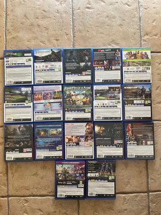 Juegos PS4 (PlayStation 4) 15€/ud