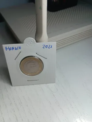 Moneda 1€ Mónaco 2021