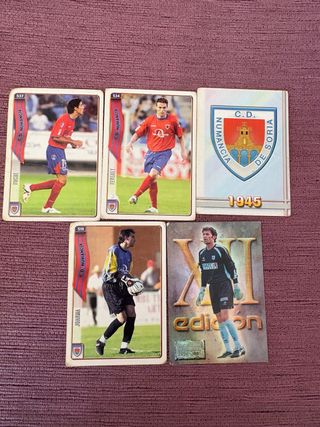 Cromos Numancia Antiguos