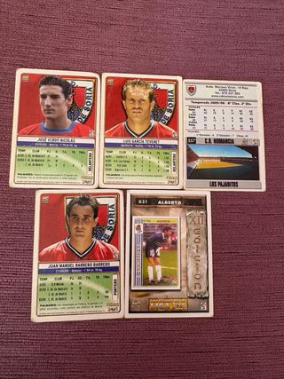 Cromos Numancia Antiguos