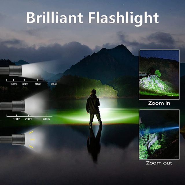 Linterna LED Camping Trípode Ajustable NUEVA