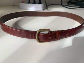 Cintura in vera pelle uomo