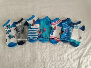 Calcetines tobilleros Stitch Talla 35-41