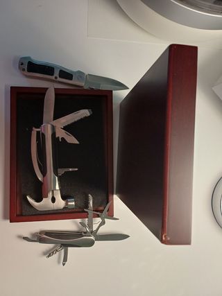 Set attrezzi multifunzione inox