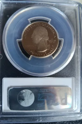 Moneda 25C Hot Springs NP 2010-S PCGS PR69DCAM