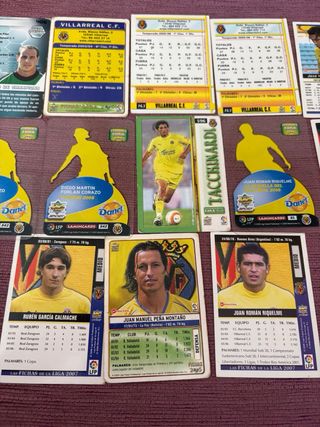 Cromos Villarreal Antiguos Mundicromo