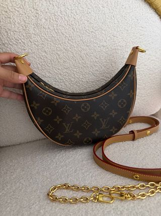 Bolso Louis Vuitton Monogram Marrón Dorado