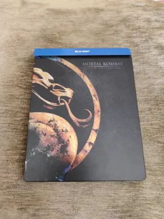 Mortal Kombat 1 y 2 Blu-ray Colección Steelbook