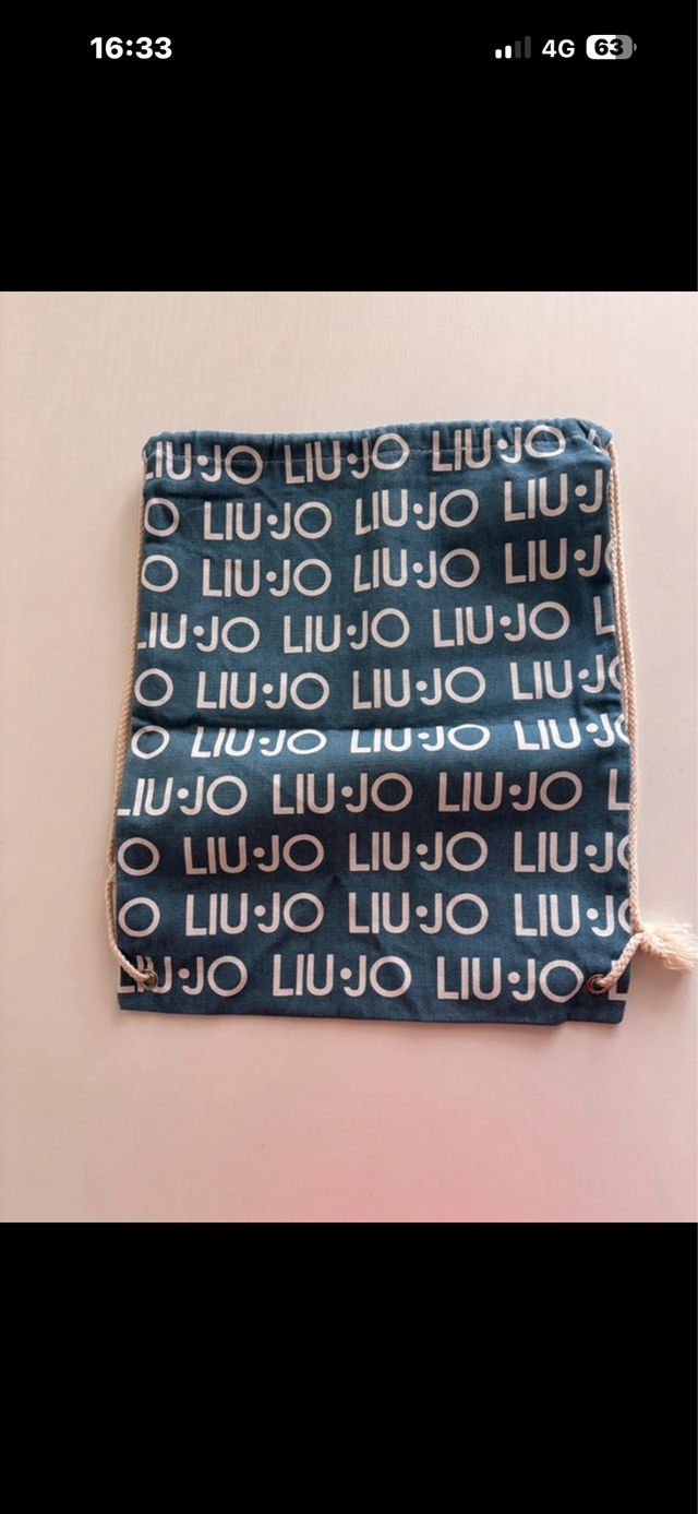 Zaino Liu Jo Denim Blu/Teal