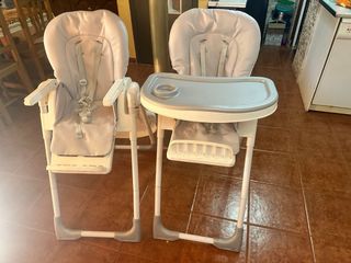 2 Tronas para bebé, color gris