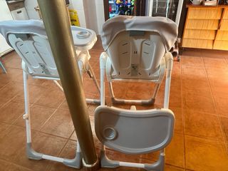 2 Tronas para bebé, color gris