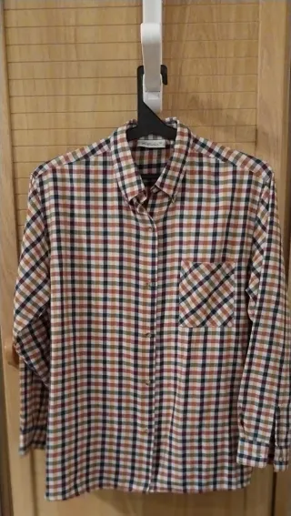 Camisa cuadros mujer