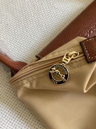 Bolso Longchamp Le Pliage L Beige Marrón