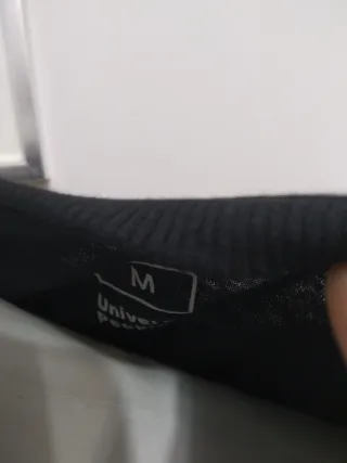 Camiseta Negra Manga Larga Talla M