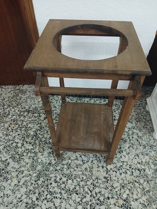 Mueble baño madera antiguo