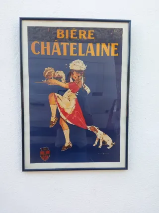 Reproducción cartel Biere Chatelaine