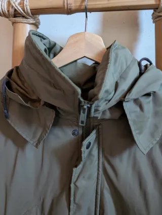 Parka Thinsulate Hombre Verde Militar