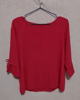 Blusa fucsia talla L