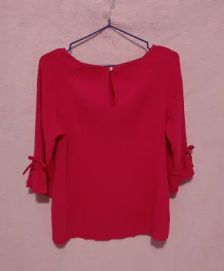 Blusa fucsia talla L