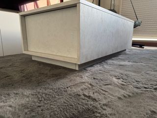 Mesa de Centro Elevable con Gabetas Madera Maciza!