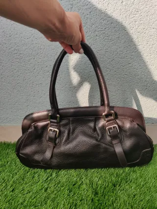 Bolso Piel Prada marrón 