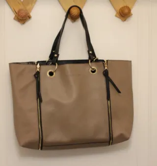 Borsa Paquetage Beige e Nera