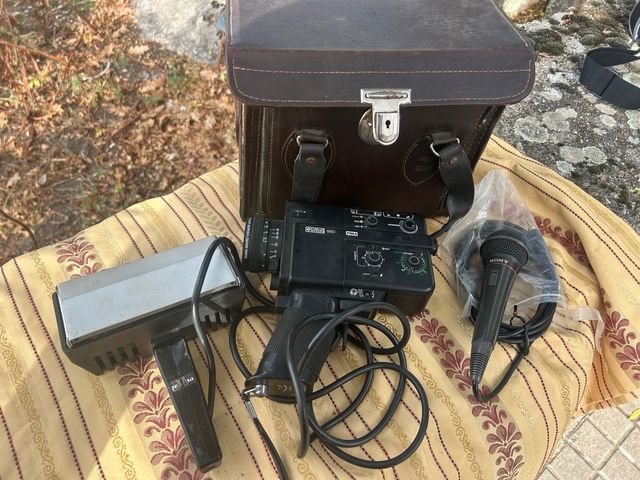 Cámara de cine Sony vintage