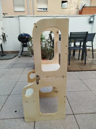 Torre de aprendizaje madera