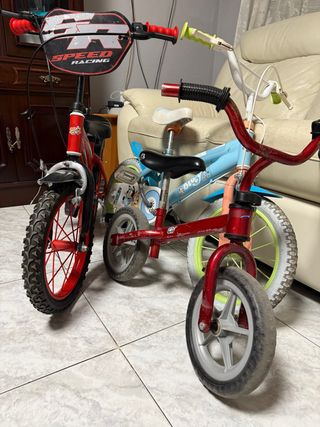 Lote 3 Bicicletas Infantiles