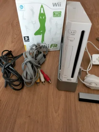 Nintendo Wii Blanca + Wii Fit