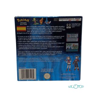 POKEMON EDICION ZAFIRO GAMEBOY ADVANCE