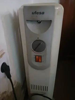 Radiador eléctrico blanco