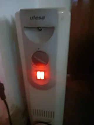 Radiador eléctrico blanco