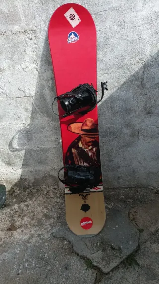 Tabla Snowboard Burton con Funda