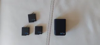 GoPro Hero 7 Black + Karmagrip + 3 batterie + ricarica