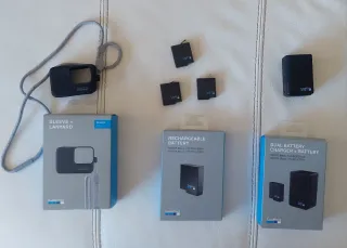 GoPro Hero 7 Black + Karmagrip + 3 batterie + ricarica