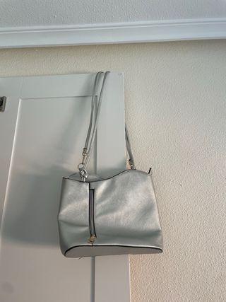 Bolso Plata Hombro Estilo 2000s