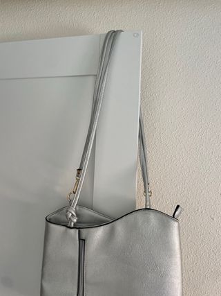 Bolso Plata Hombro Estilo 2000s