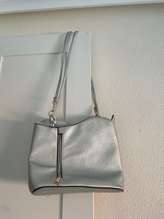 Bolso Plata Hombro Estilo 2000s