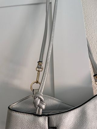 Bolso Plata Hombro Estilo 2000s