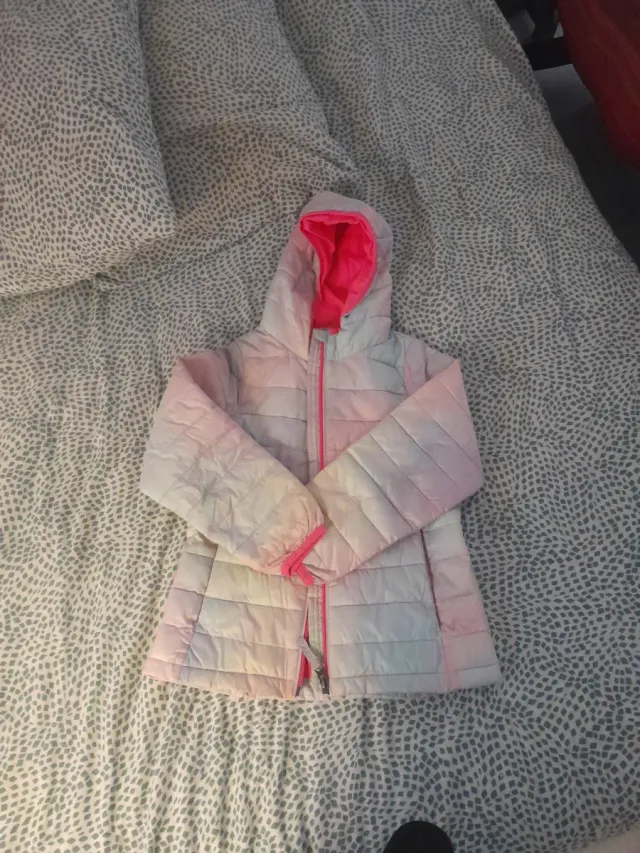 Chaqueta niña 6-7 años arcoíris