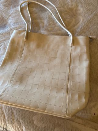 Bolso Beige Cuadrado