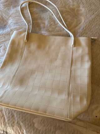 Bolso Beige Cuadrado