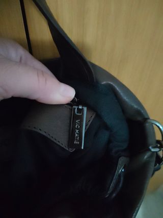 Bolso grande Vic Matié cuero