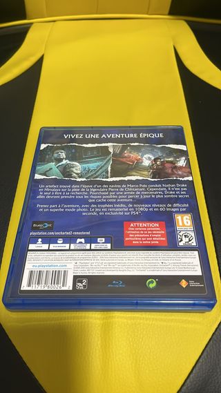 Uncharted 2 PS4 Pal Fra PlayStation