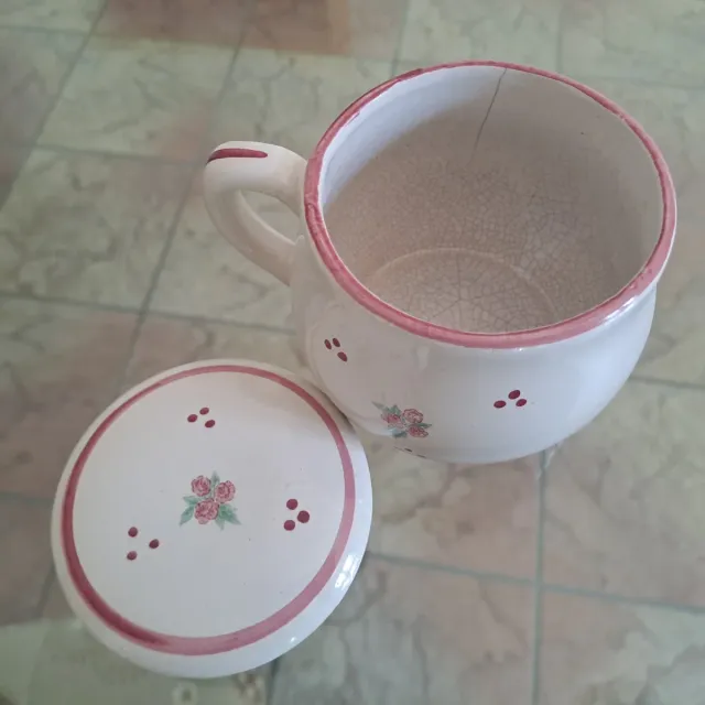 Tazza con coperchio vintage