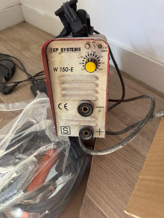 Soldadora Inverter EP SYSTEMS, cables nuevos
